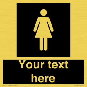 Custom information: black panel female